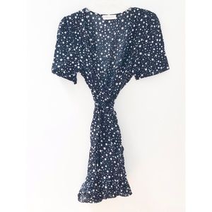 Mini Wrap Star Dress